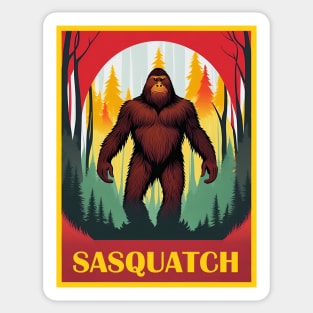 Sasquatch Sticker